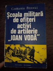 Scoala militara de ofiteri activi de artilerie &amp;quot;Ioan Voda&amp;quot;- C. Petrovici foto