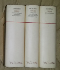 Petru Dumitriu OPERE 3 volume editie de lux velina Ed. Academiei 2004 foto