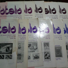 Revista filatelia-1986-set complet 12 numere