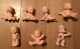 Cumpara ieftin Figurine bebe bebelusi copilasi in pielea goala, cauciuc, cca 5cm, 7 buc, botez