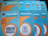 Revista filatelia-1980-set complet 12 numere, Sasa Pana