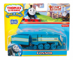 Thomas Take&amp;#039;n Play - trenulet cu vagon metal magnet - CONNOR foto