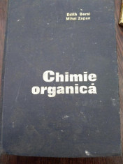 Chimie organica- Edith Beral, Mihai Zapan foto