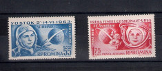 ROMANIA 1963 - COSMONAUTICA - VOSTOK 5 SI 6 - LP 563 foto