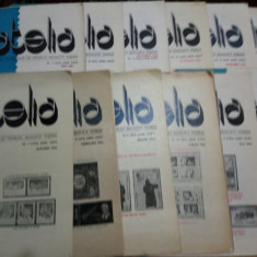 Revista filatelia-1983-set complet 12 numere