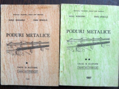 Poduri metalice - Vasile Bondariuc, Radu Bancila 2 volume foto