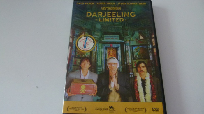 daarjeling limited, DVD