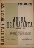 Cumpara ieftin Afisul piesei de teatru de Mihail Sebastian , Jocul cu moartea ;Teatrul Botosani