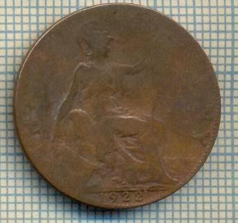 12000 MONEDA - MAREA BRITANIE - HALF PENNY - ANUL 1922 -STAREA CARE SE VEDE foto
