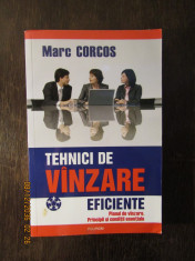 Marc Corcos - Tehnici de vinzare eficiente foto