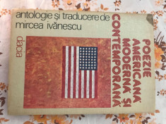 Poezie americana moderna si contemporana Mircea Ivanescu foto