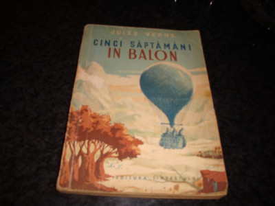 Jules Verne - Cinci saptamani in balon - 1951 foto