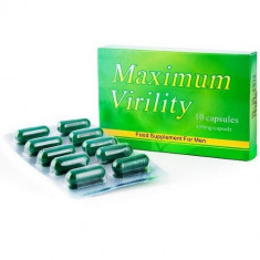 Maximum Virility max 10 capsule potenta foto