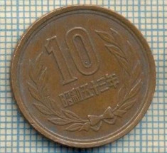 11992 MONEDA - JAPONIA - 10 YEN - ANUL ? -STAREA CARE SE VEDE foto