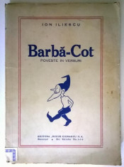 Ion Iliescu - Barba-Cot Poveste in versuri (Cu autograf, 1943) foto