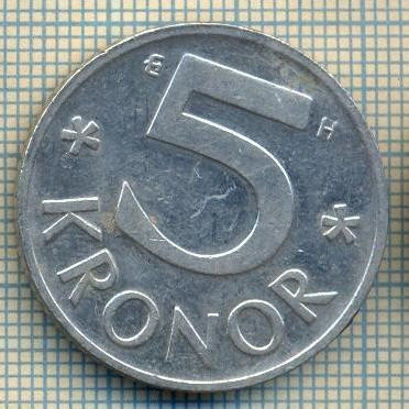 12025 MONEDA - SUEDIA - 5 KRONOR - ANUL 2005 -STAREA CARE SE VEDE