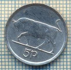 12037 MONEDA - IRLANDA - 5 PENCE - ANUL 1996 -STAREA CARE SE VEDE foto
