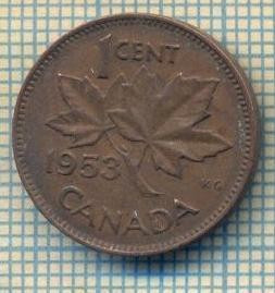 12007 MONEDA - CANADA - 1 CENT - ANUL 1953 -STAREA CARE SE VEDE
