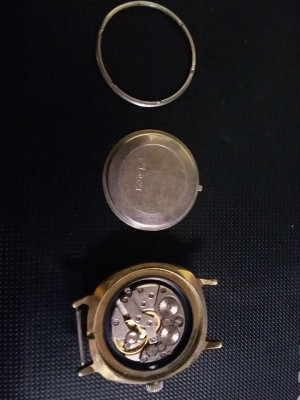 Ceas barbatesc vechi,functional,ceas de mana SLAVA vintage,21 jewels,T.POSTA foto