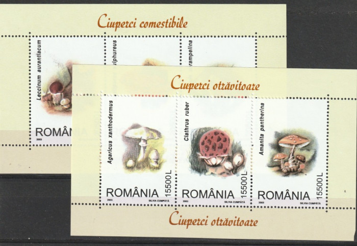 Romania ,ciuperci otravitoare ,nr lista 1616a.