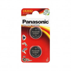 Panasonic CR2032, DL2032 225mAh 3V baterie cu liti Set 5x Blistere foto