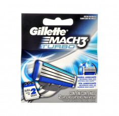 Replacement blade Gillette Mach3 Turbo Barbatesc 8ML foto