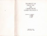 INDREPTAR PRACTIC DE CHIRURGIE GINECOLOGICA, 1980