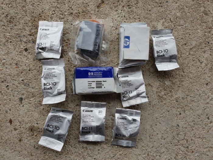 lot 10 cartuse pentru imprimanta - diverse modele -