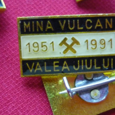 INSIGNA VALEA JIULUI, MINA VULCAN 1951-1991