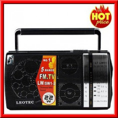 Radio MP3 Portabil Boxa USB Card SD Leotec LT LW 11 foto