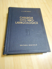 V. ARTENI--CHIRURGIE OTO-RINO-LARINGOLOGICA foto