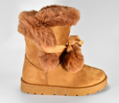 Cizme ghete de dama imblanite maro gen UGG 36 37 38 39 40 foto