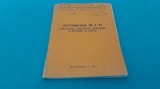 AUTOMACARA DE 5 TF *CUNOAȘTERE, EXPLOATARE, &Icirc;NTREȚINERE/ 1987 *