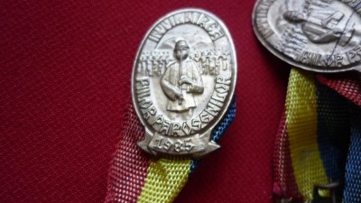 INSIGNA INTALNIREA FIILOR PAROSENILOR 1985 foto