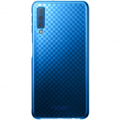 Husa Capac Spate Gradation Albastru SAMSUNG Galaxy A7 ( 2018) foto