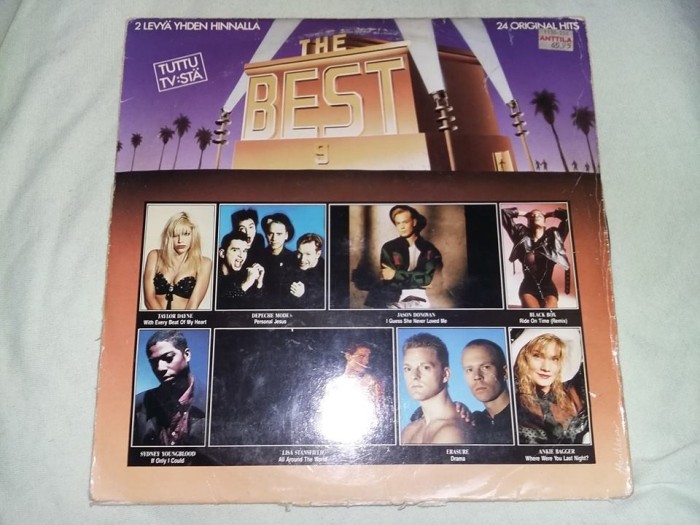 disc vinil,vinyl THE BEST 9,24 Original HITS,KERBEROS,Dublu vinil,T.GRATUIT