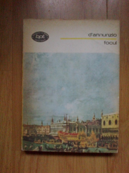 h5 Focul - D&#039;annunzio