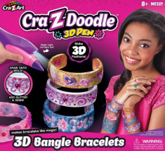 Cra Z Doodle Set creatie-creion3D Bangle Bracelets foto