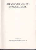 BRANDERNBURGER EVANGELISTAR ( IN GERMANA )