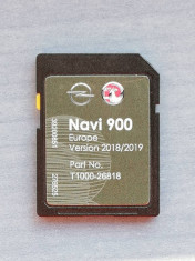 Card SD Original navigatie Opel Navi600 Navi900 harta Europa + ROMANIA 2019 foto