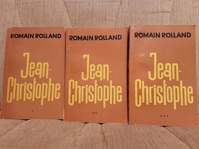 JEAN CHRISTOPHE-ROMAIN ROLLAND (3 VOL)
