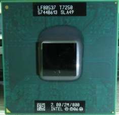 M-68.Procesor Laptop Intel Core 2 Duo 2 GHz Socket P - SLA49 T7250 foto