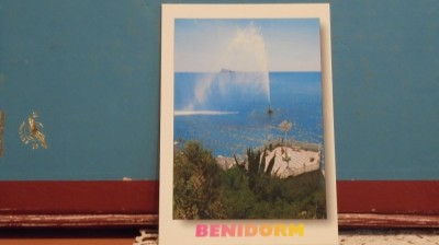 SPANIA - BENIDORM - CASTILLO, GEISER Y L&amp;quot; ILLA - NECIRCULATA. foto