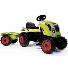 Tractor cu pedale si remorca Smoby Claas Farmer XL foto