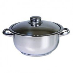 Oala inox cu capac COCINERA 28cm 10L Autentic HomeTV foto