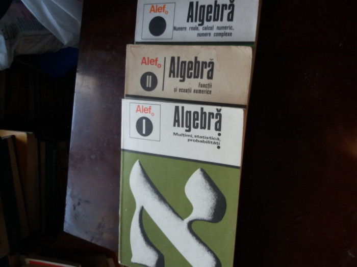 Alef&deg; algebra gautier, girard, lentin
