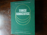 Tehnica farmaceutica prof. dr. doc. ionescu st.