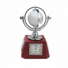 Crystal Globe cu ceas si termometru Autentic HomeTV foto