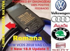 Interfata auto Hex V2 Vag Com vcds 21.3 Update romana/engleza - Promotie ! foto