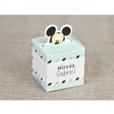 Marturie botez cutiuta Mickey Mouse Travel 4700 foto